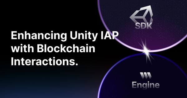 Enhancing Unity IAP with Blockchain Interactions