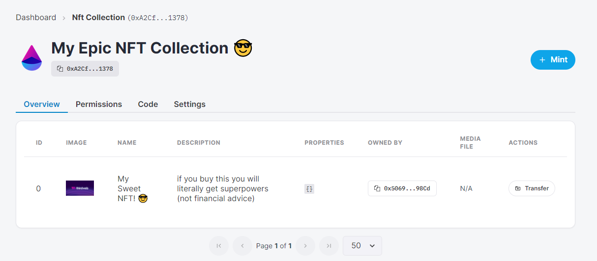 nft-collection-on-dashboard