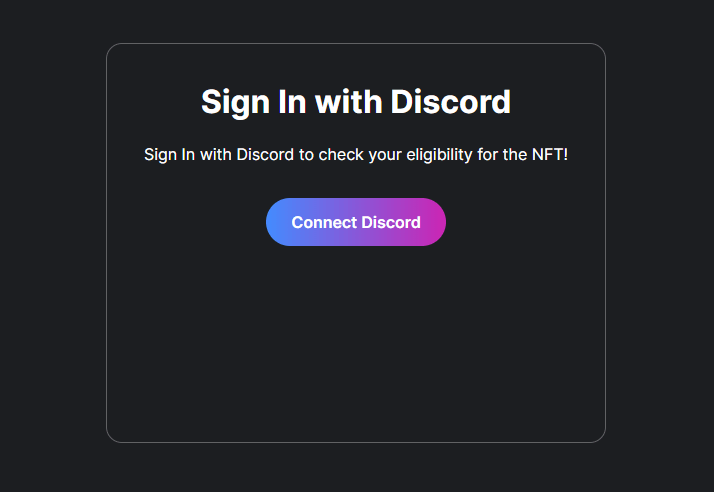 thirdweb: Create a Discord Bot That Gives Roles to NFT Holders