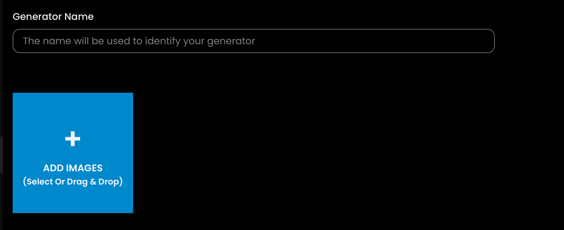 Create a generator