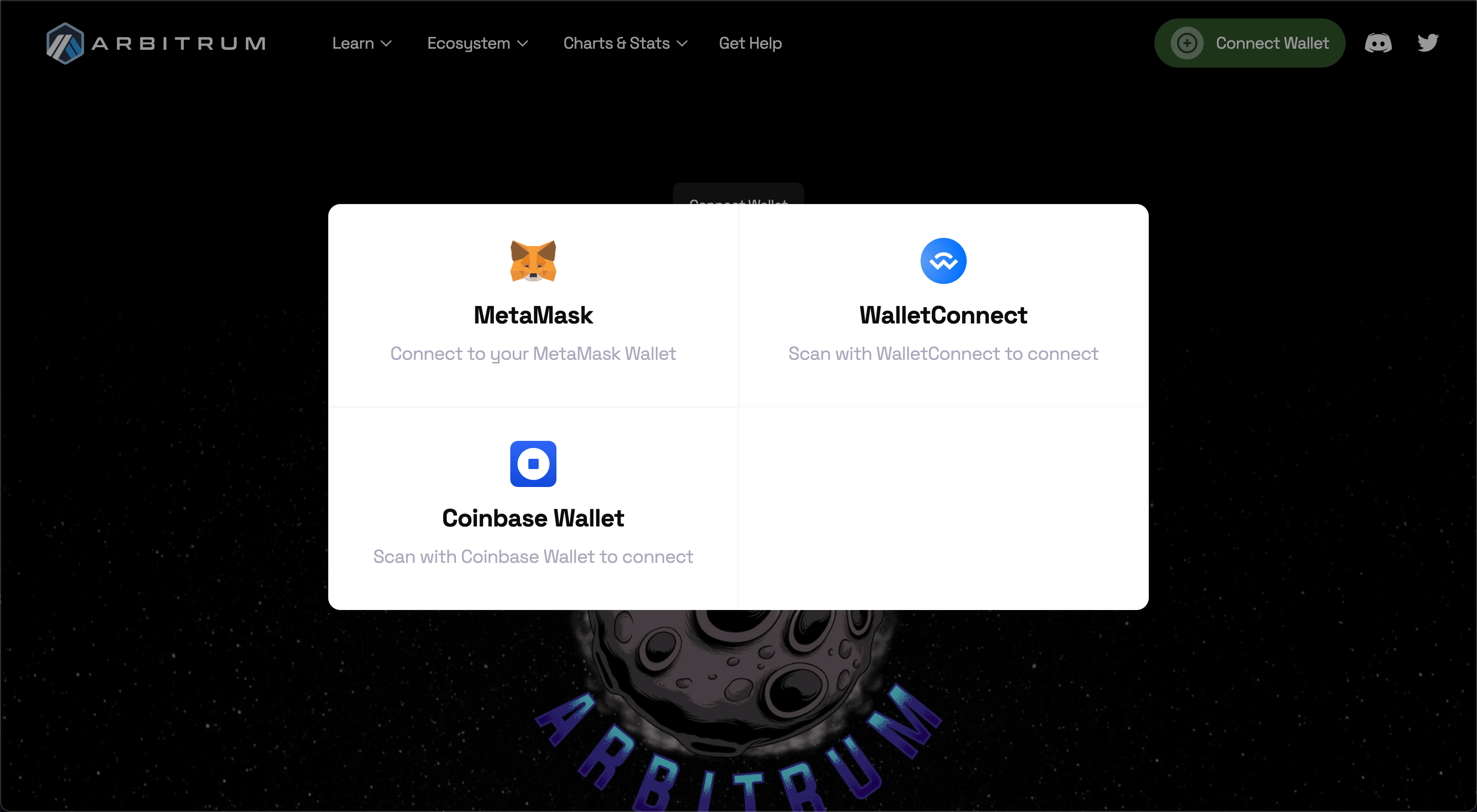 Select your wallet