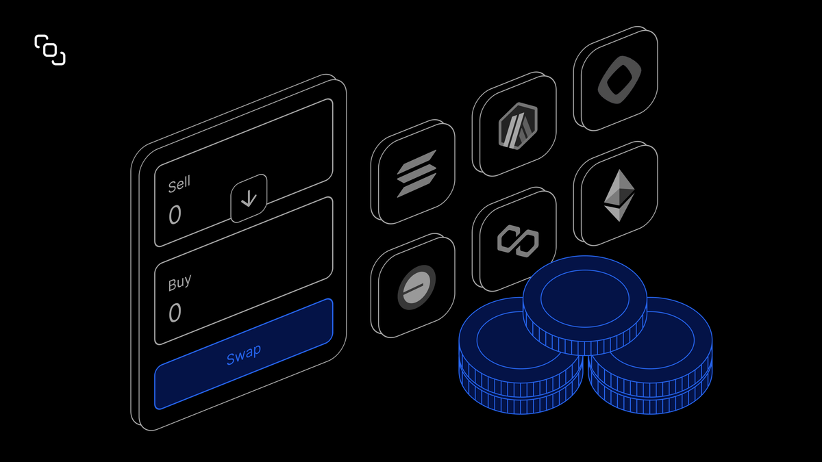 Bridge and swap over 14,000+ tokens on over 95+ EVM chains