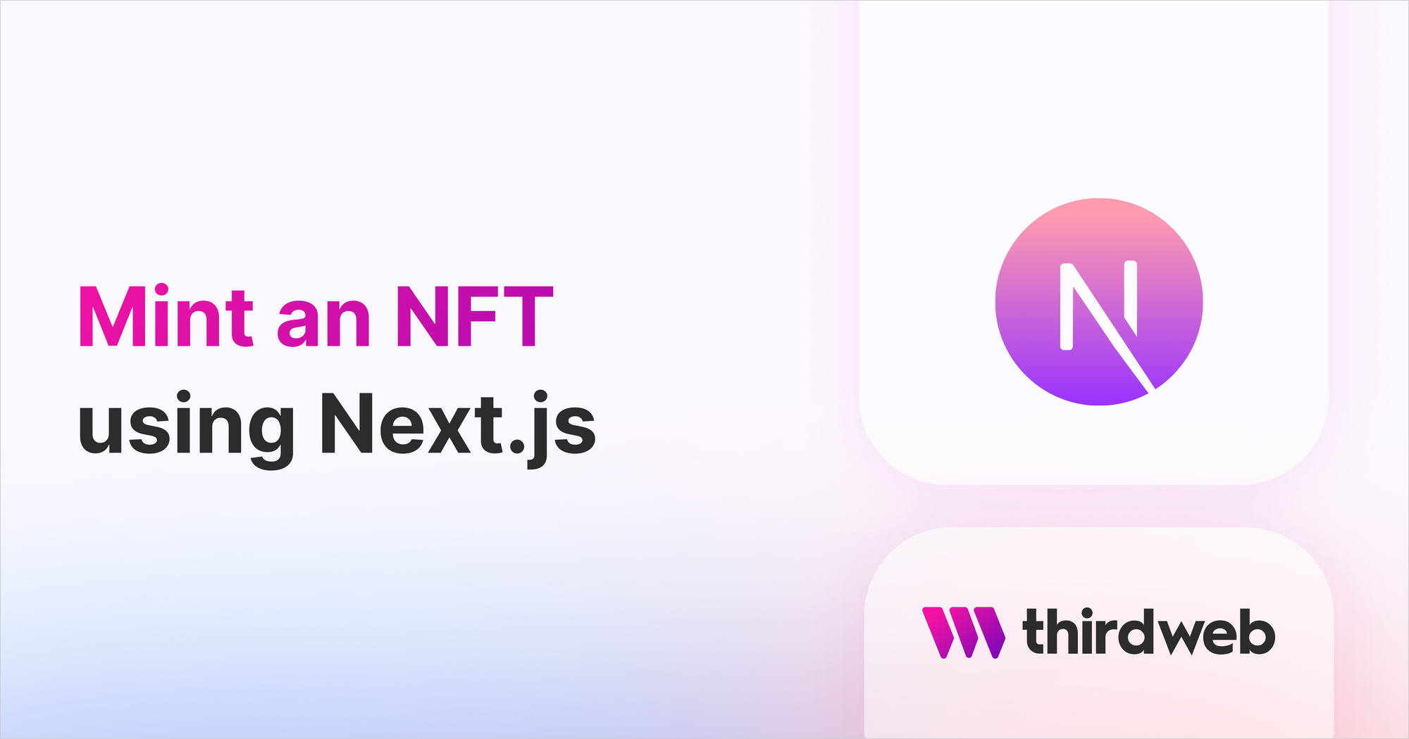 Mint An NFT Using Next.js