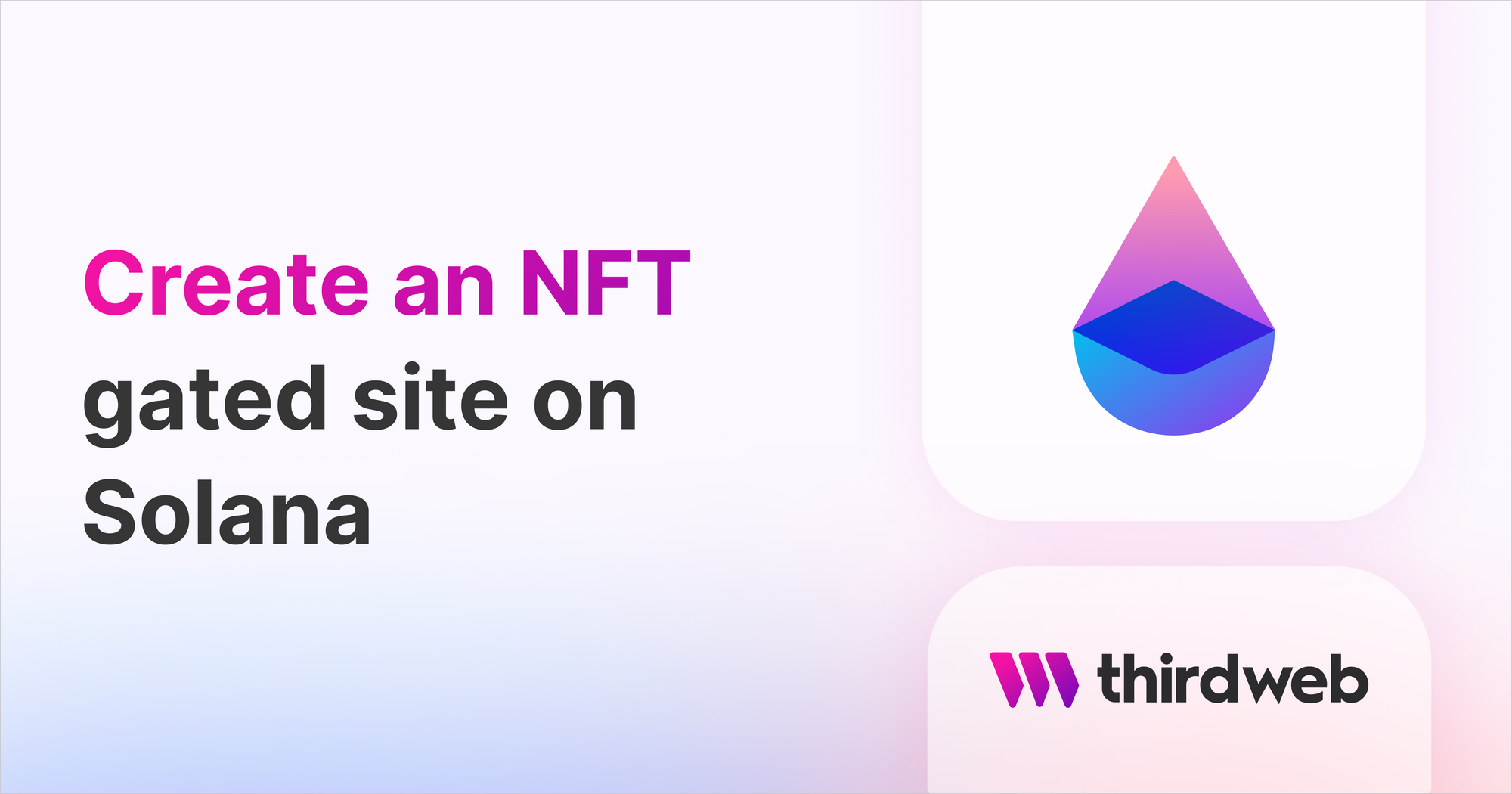 Create an NFT Gated Website on Solana