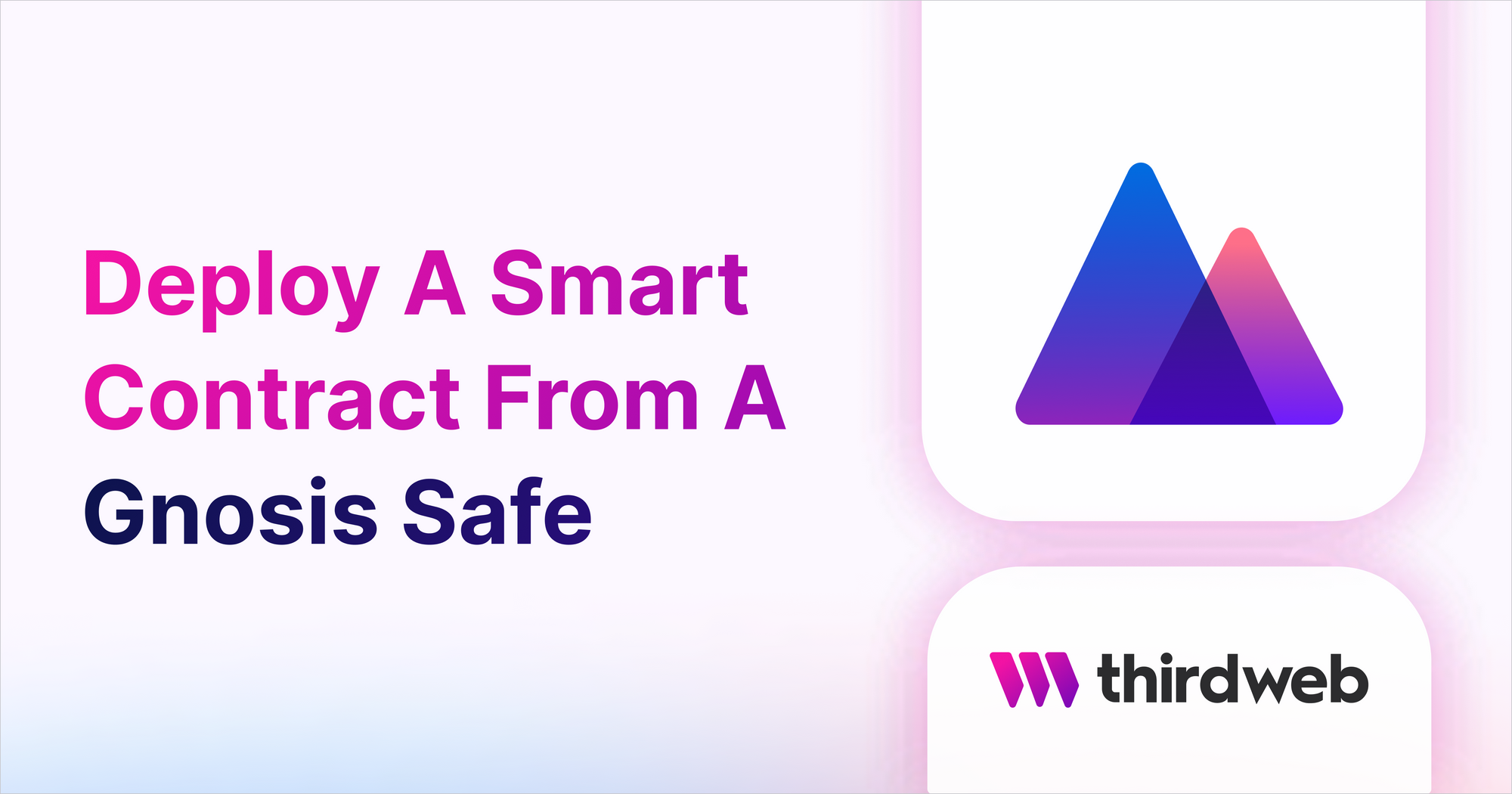 Deploy Smart Contracts From A Gnosis Safe