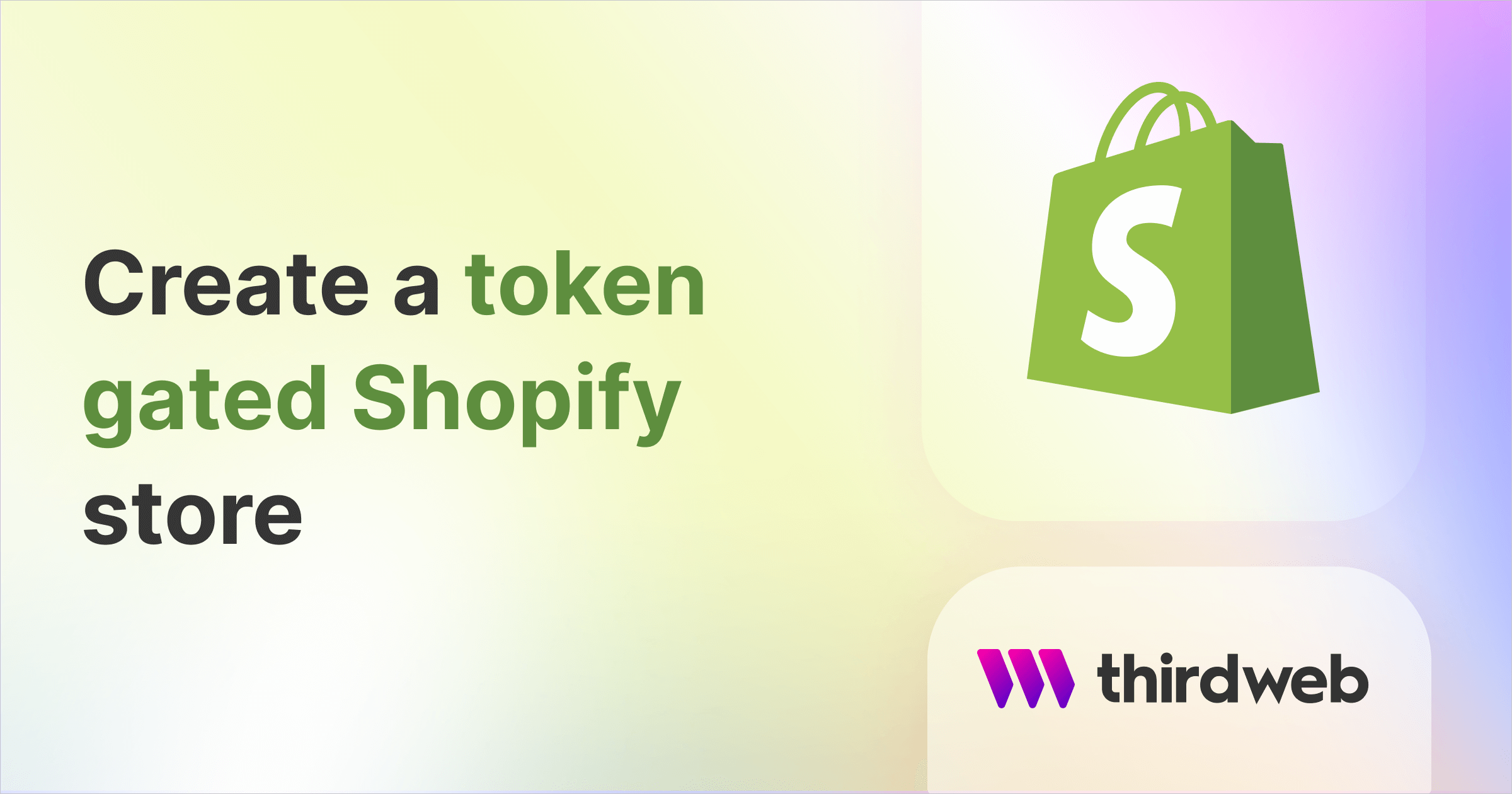 How to Create a Token Gated Website on Shopify using thirdweb - thirdweb Guides