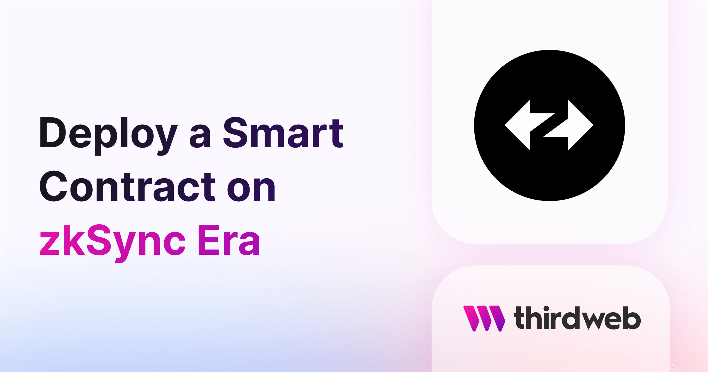 Deploy a Smart Contract on zkSync Era