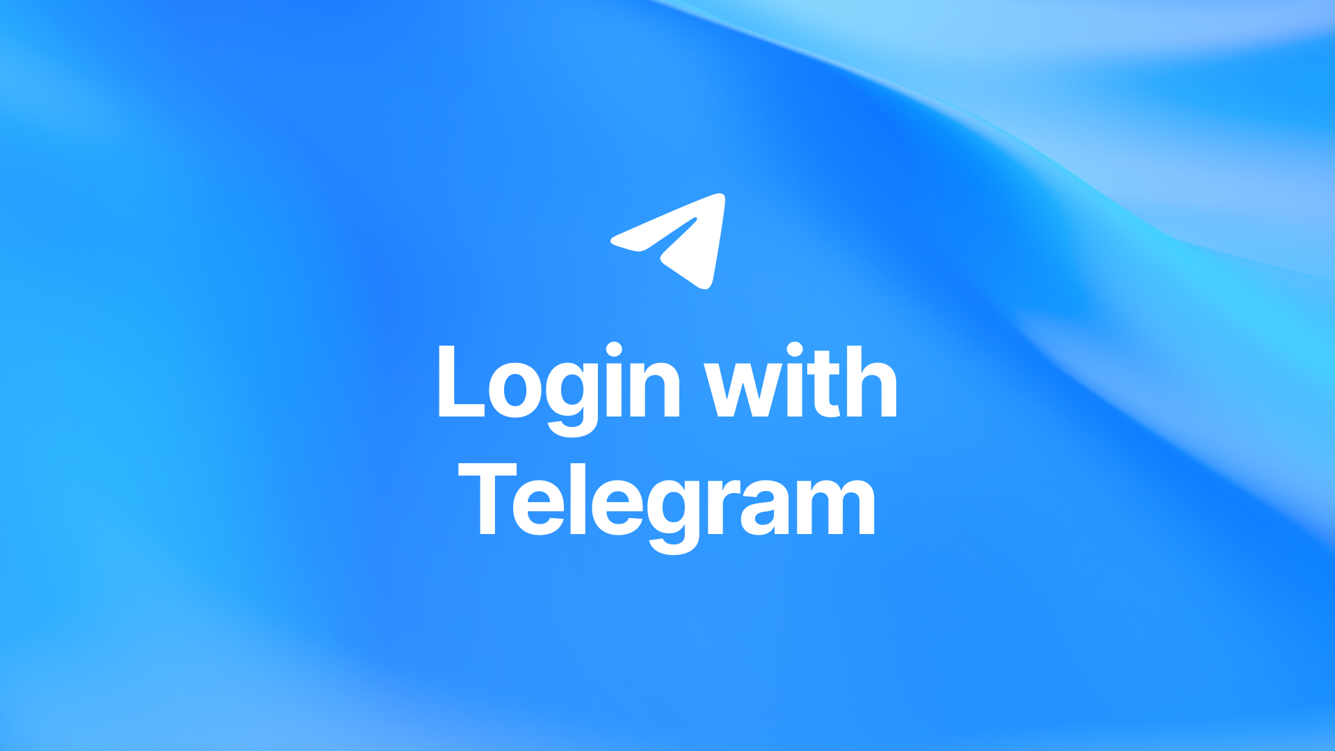 Login with Telegram