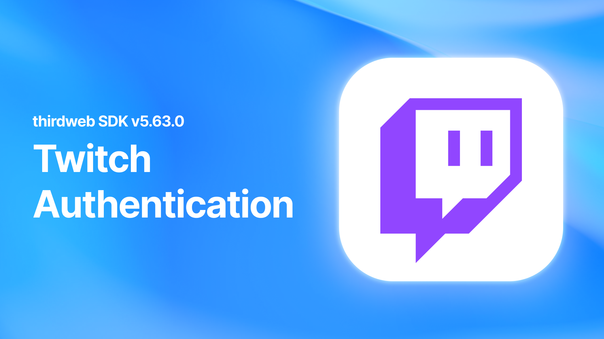 Twitch Authentication