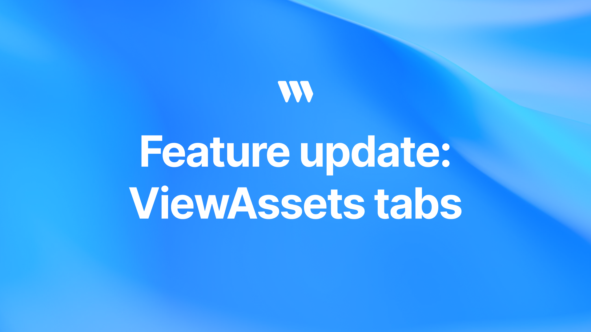 Feature: View Assets