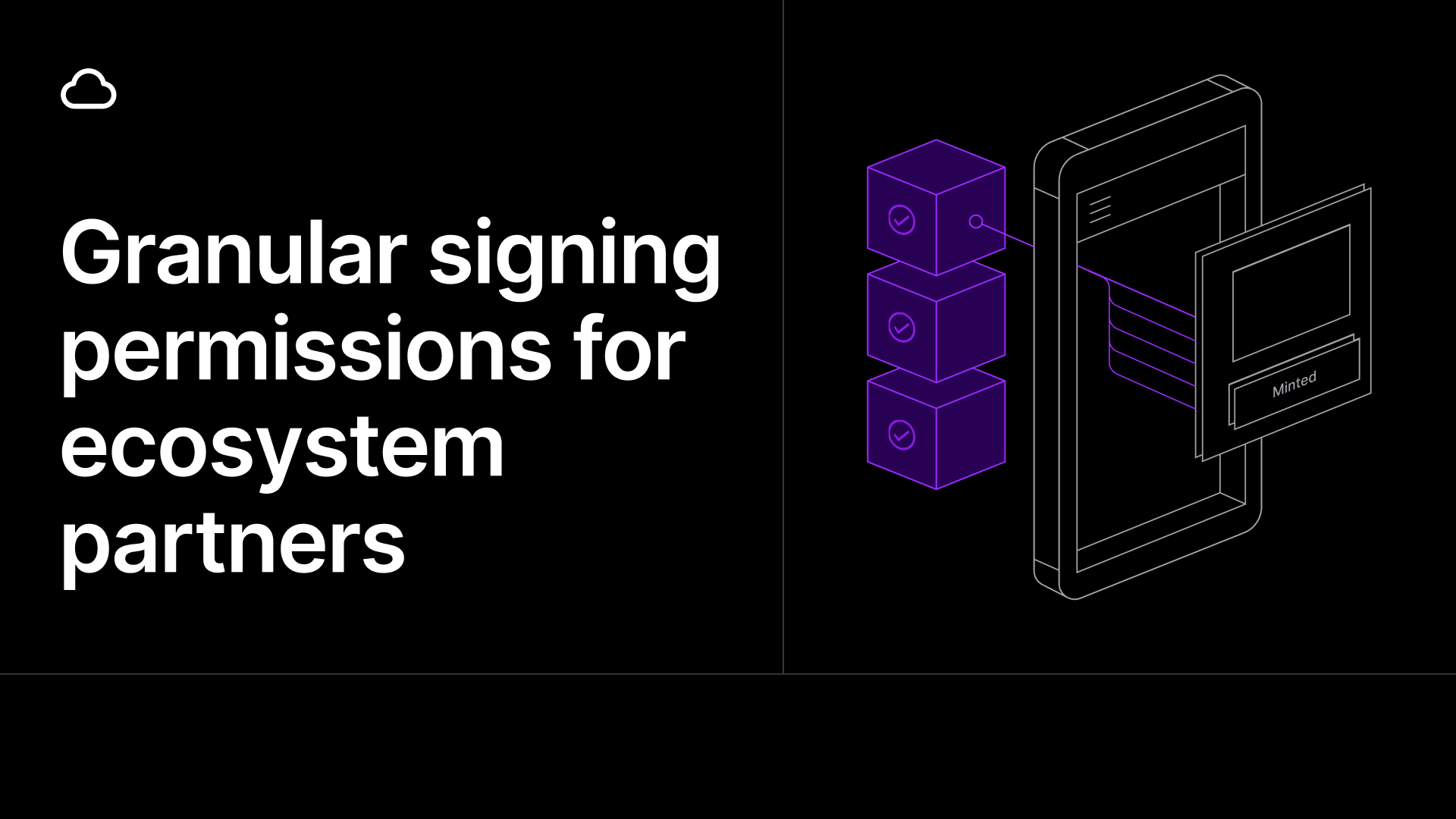 Granular signing permissions for ecosystem partners