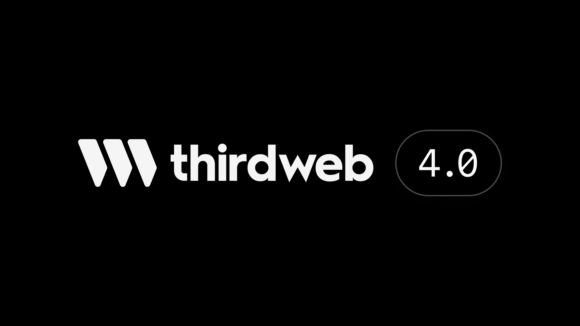 Introducing thirdweb 4.0: built for the next generation of internet products
