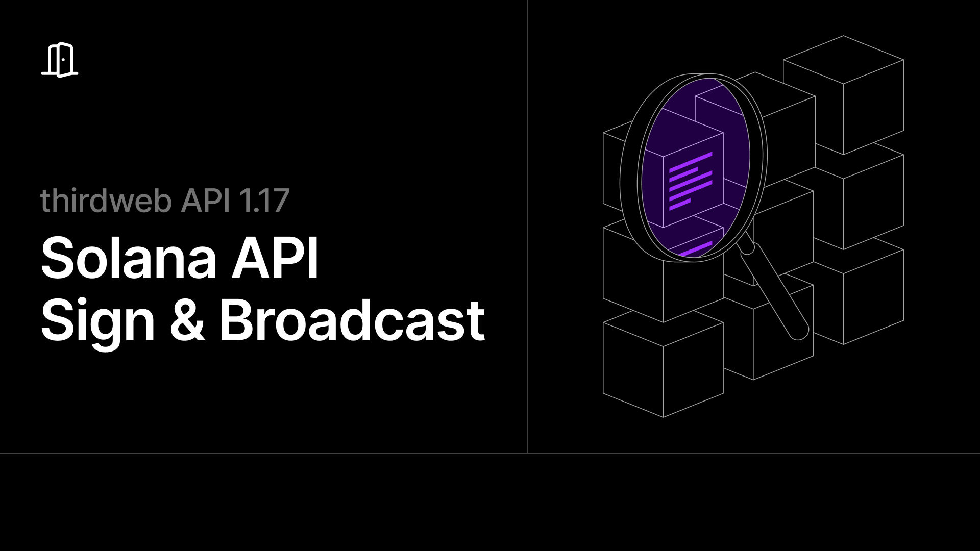 Solana Sign & Broadcast Transaction APIs