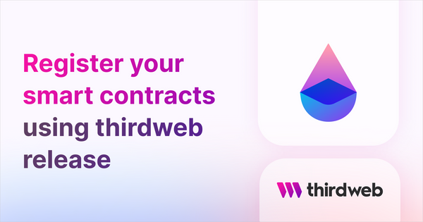Register Your Contracts Using Release