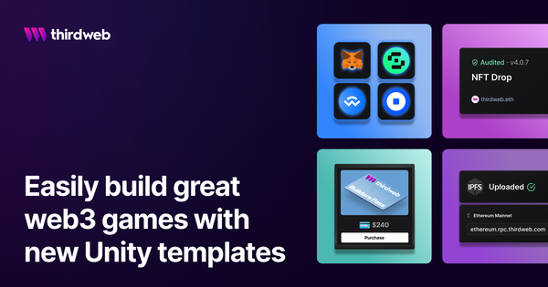Announcing new unity templates