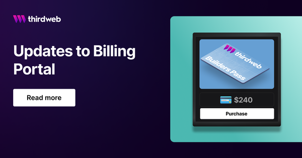 Updates to the Billing Portal