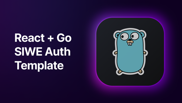 React + Go Auth Template