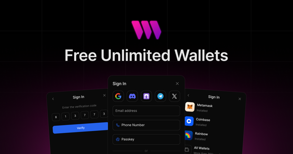 Free, Unlimited In-App Wallets - Why now?