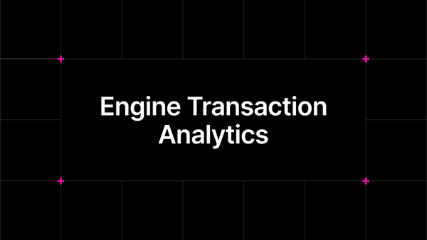 Engine Transaction analytics added & Transaction History UI improved