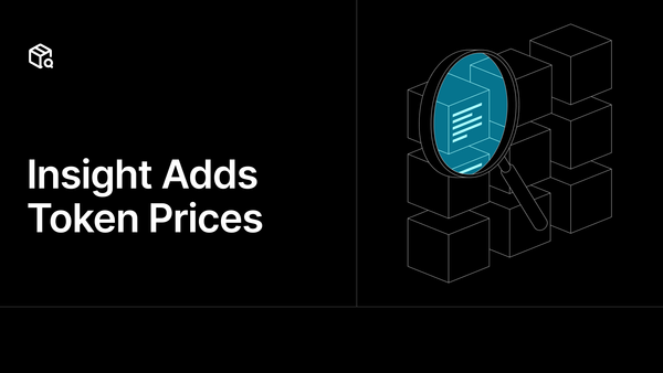 Insight Adds Token Prices