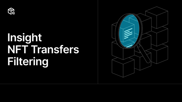 Insight - Filter NFT Transfers By Type